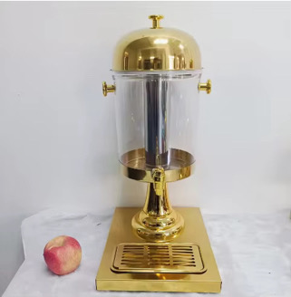 Gold Juice Dispenser Set of 2