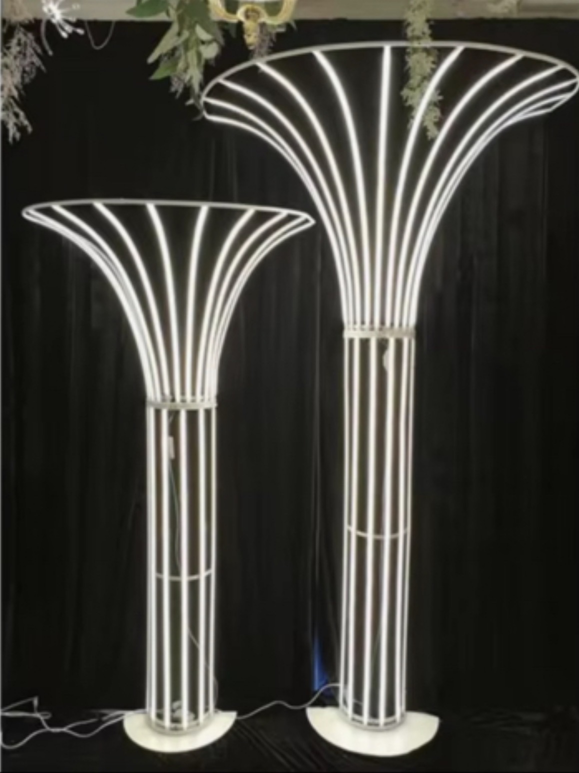 Lighted Pedestal Prop Set of 6